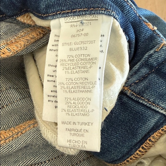 Good American GOOD LEGS LIGHT CHEW POCKETS Size 25 - Picture 8 of 8